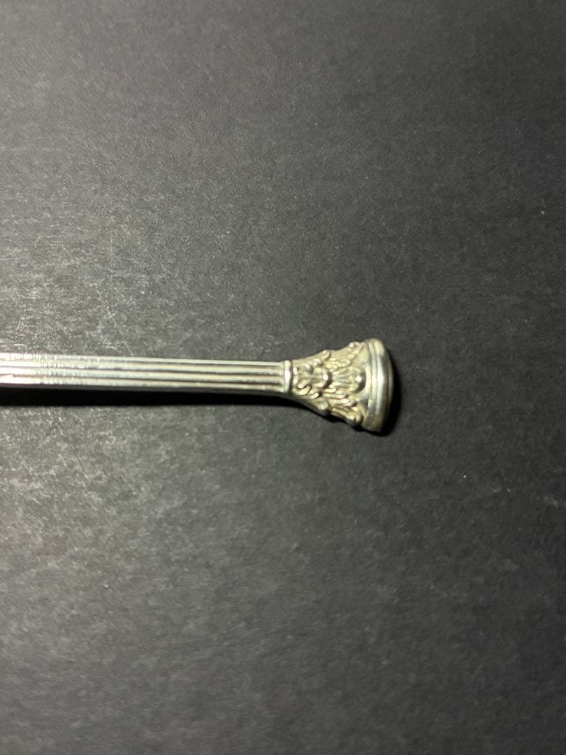 英国アンティーク 純銀スプーン4本セット 計64g 刻印