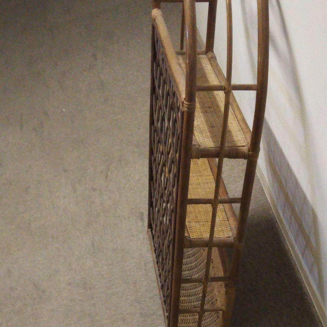 昭和レトロ 藤 飾り棚 ラック年内お値下げです即購入大丈夫です