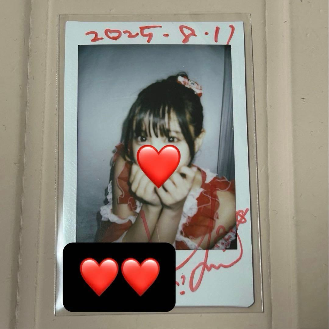 様 iON! 宇野ゆり サイン入り チェキ - メルカリ