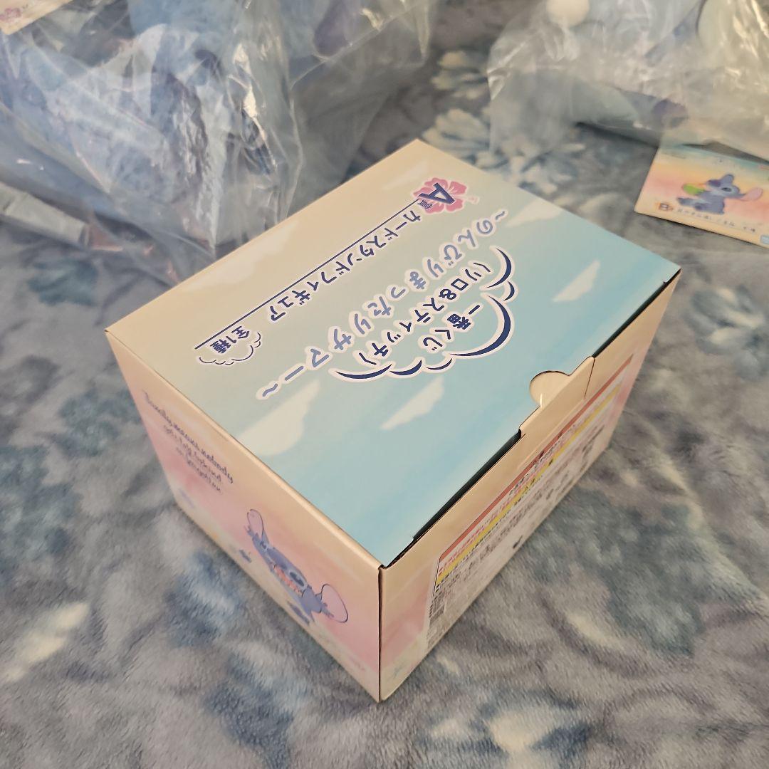 リロ&スティッチビッグぬいぐるみ　カードスタンドフィギュア