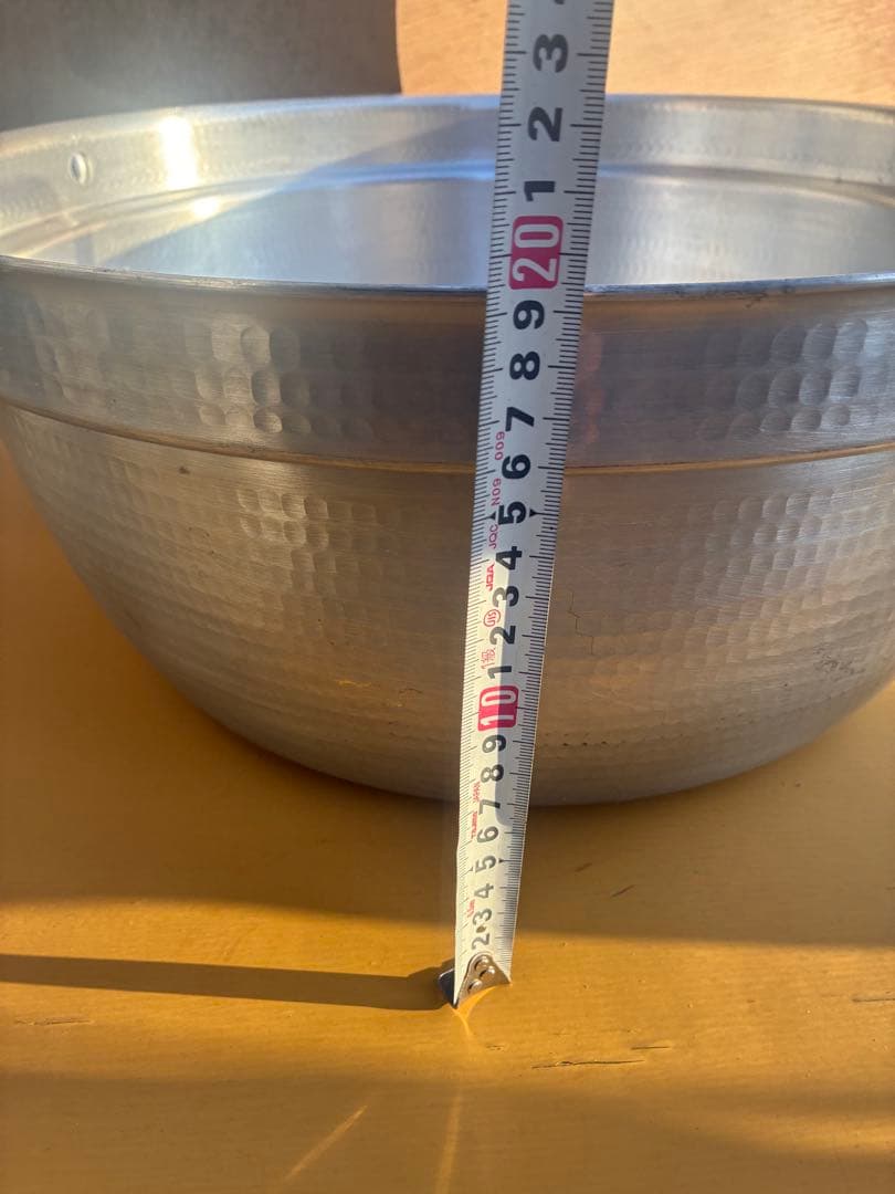 ぶー子さん専用！アルミ製両手鍋 45cm 木製蓋付き