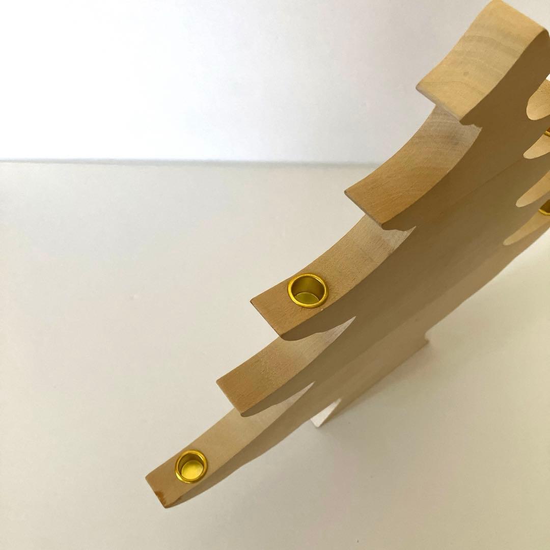 トールペイント 白木 クリスマスツリー - メルカリ