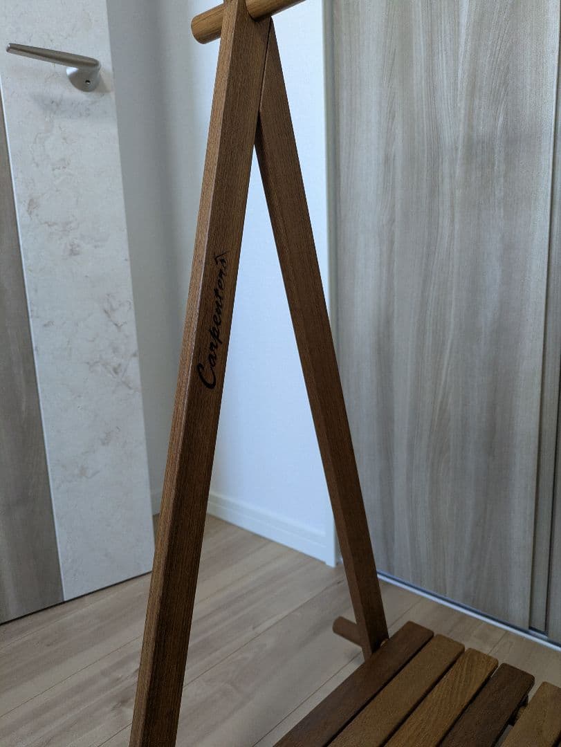 Carpenters　ウッド　ハンガーラック　キャンプ　インディアンハンガー