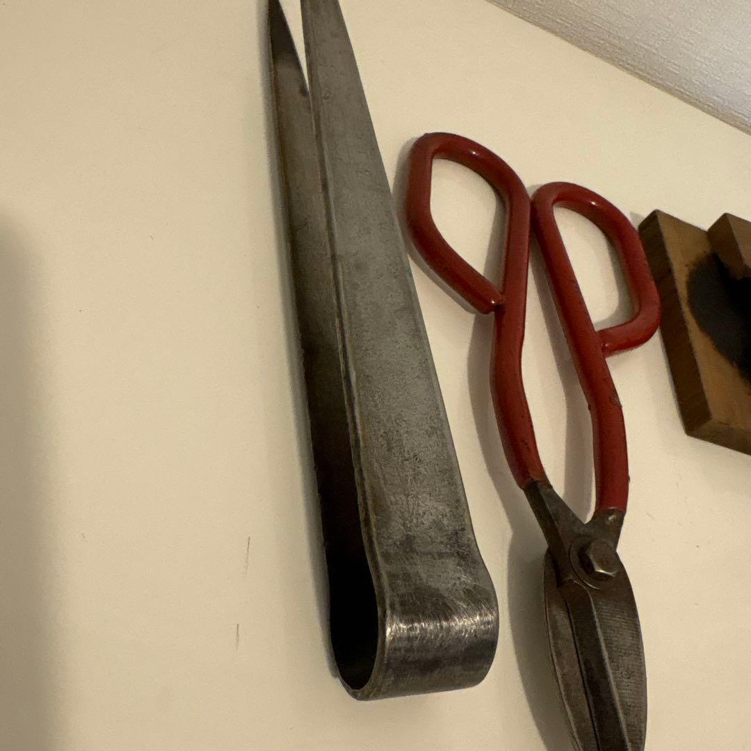 【tkg】ガラス工芸　ピンサー　25cm