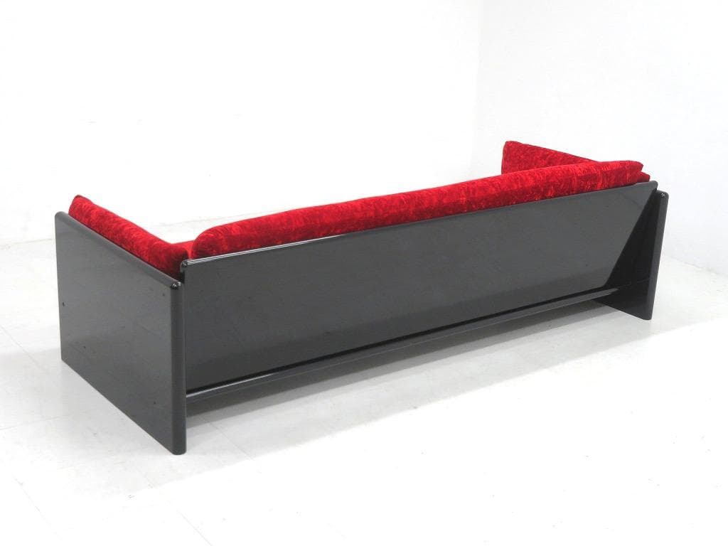 ビンテージ　シモン　ガヴィーナ　3人掛けソファ　ポストモダンソットサス倉俣史朗