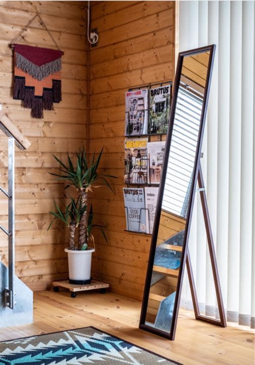 折畳スタンドミラーWH【カタログ価格】11,800円(税抜)