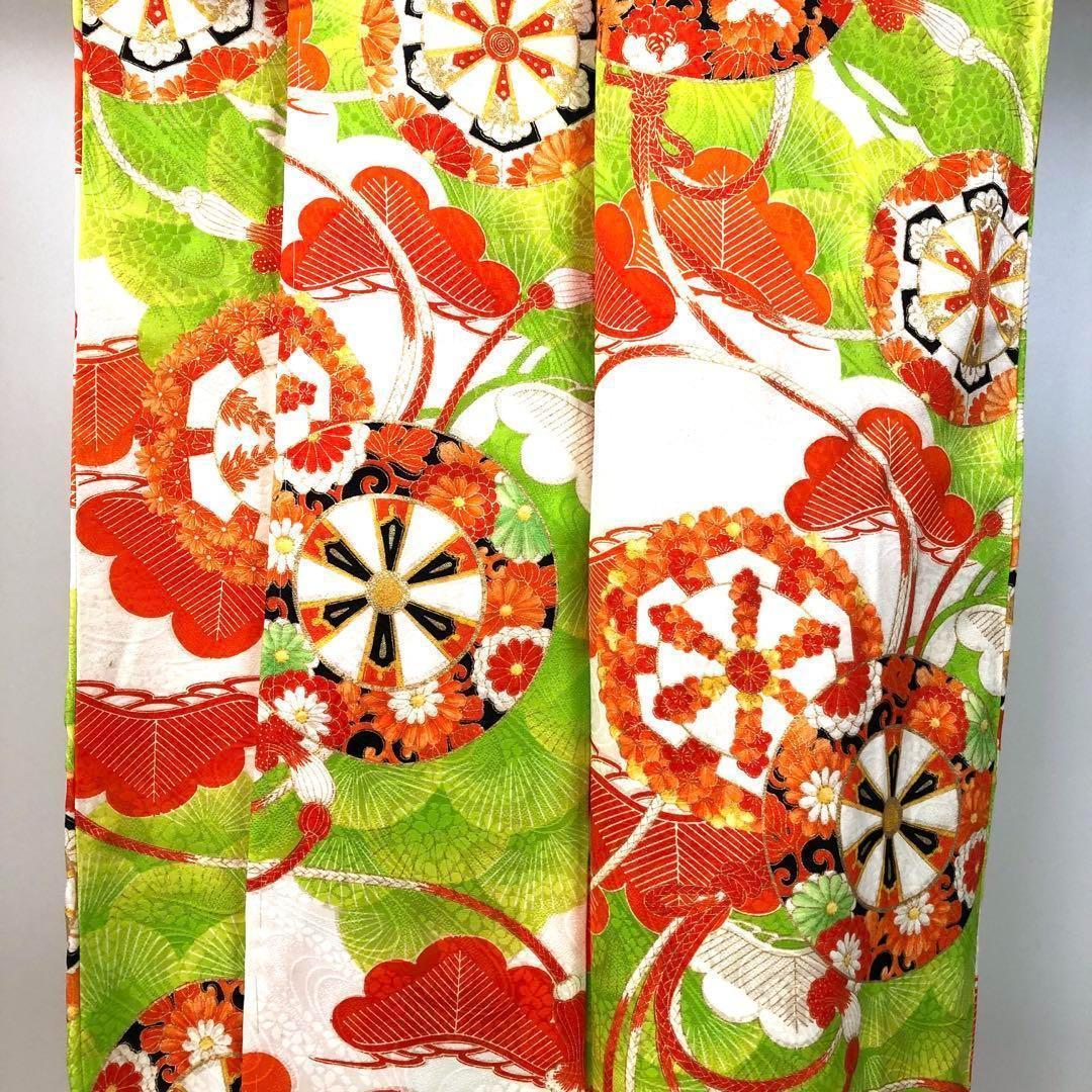 子供着物 ハーフ成人式 十三詣り10歳 13歳 しつけ糸 CK-7319