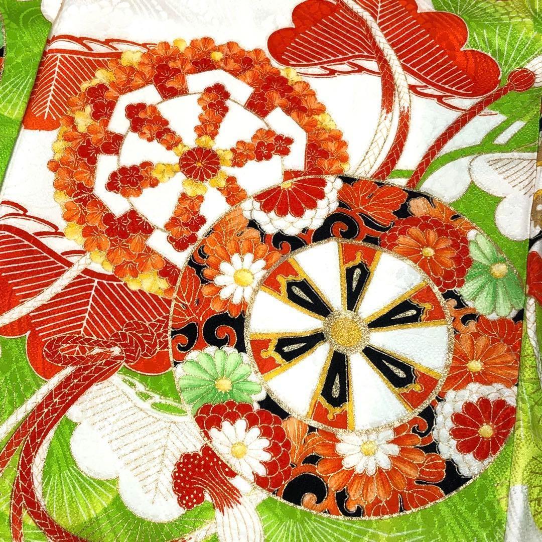 子供着物 ハーフ成人式 十三詣り10歳 13歳 しつけ糸 CK-7319