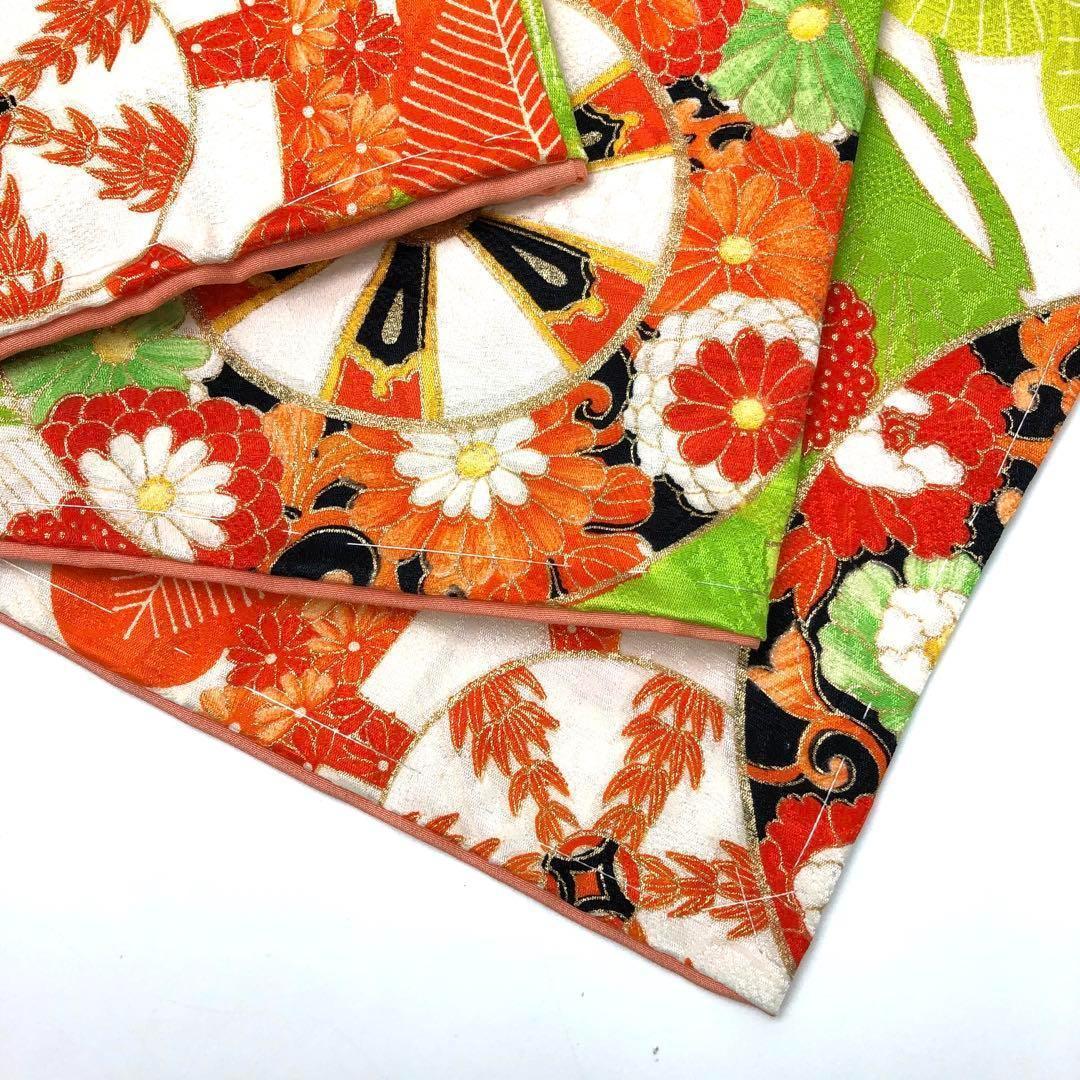 子供着物 ハーフ成人式 十三詣り10歳 13歳 しつけ糸 CK-7319