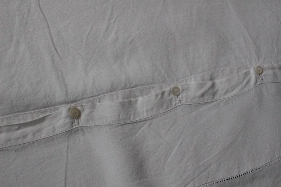 フランスアンティーククッションカバー \"P・F\"