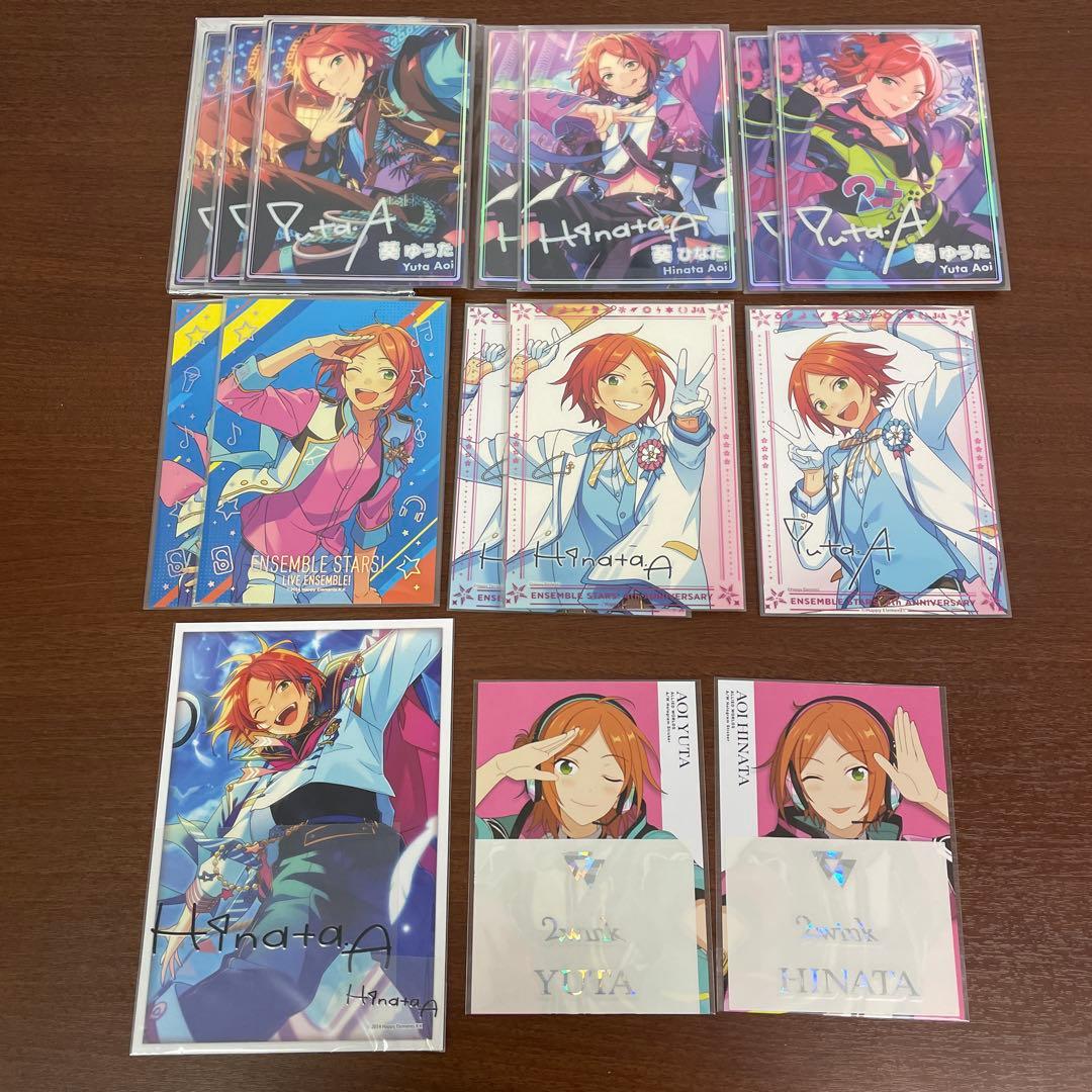 ➀あんスタ 2wink ぱしゃこれ 箔押し ぱしゃっつ 中国 ポトレ 約800点