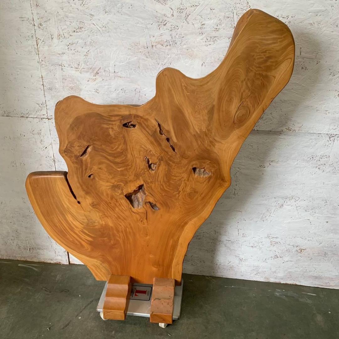 天然木 一枚板 衝立 無垢 屏風 間仕切り 天板 骨董 古美術 昭和 レトロ