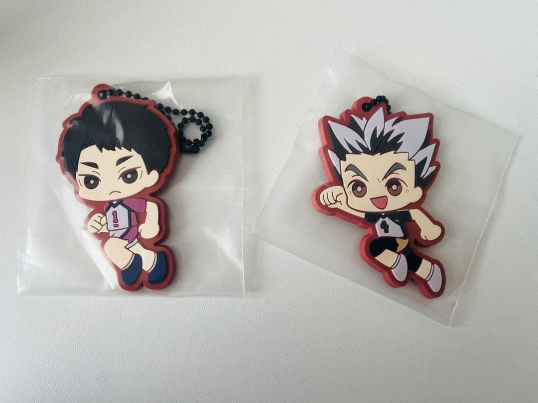 ハイキュー!! 木兎光太郎 牛島若利 一番くじ 全国への道 ラバー