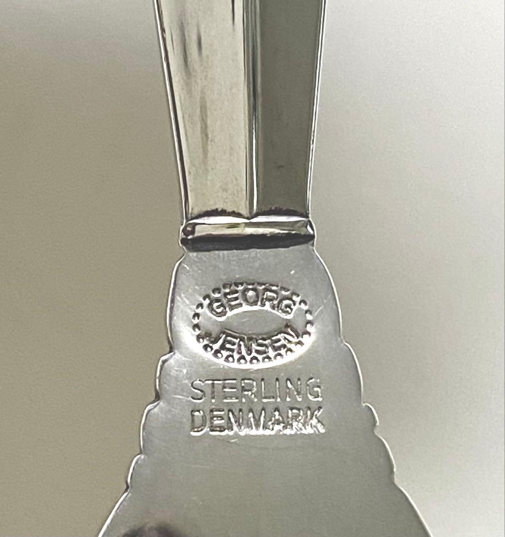 ジョージジェンセン e  純銀フォーク アカンサス 3本