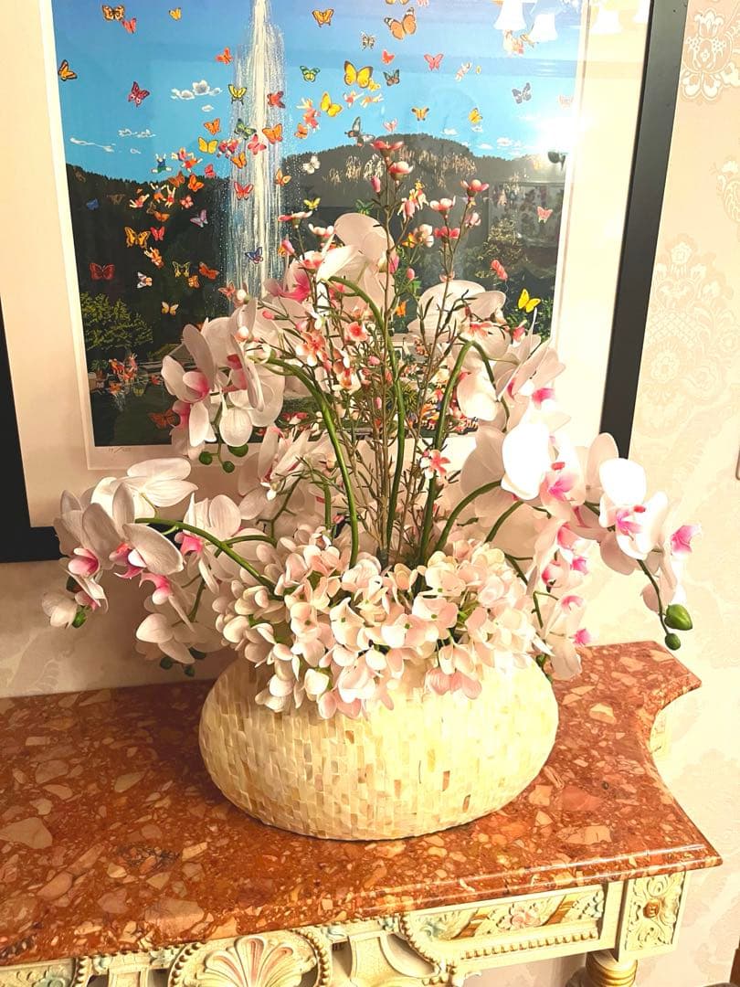 最終お値下げ↓エミリオロバ　造花　アーティシャルフラワー