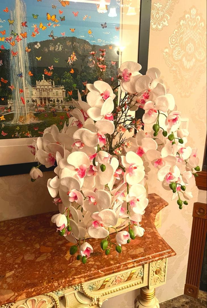 最終お値下げ↓エミリオロバ　造花　アーティシャルフラワー