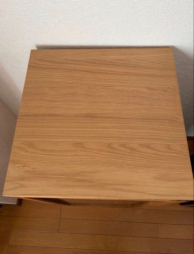 無印良品 木製ガラス扉キャビネット（廃盤品）