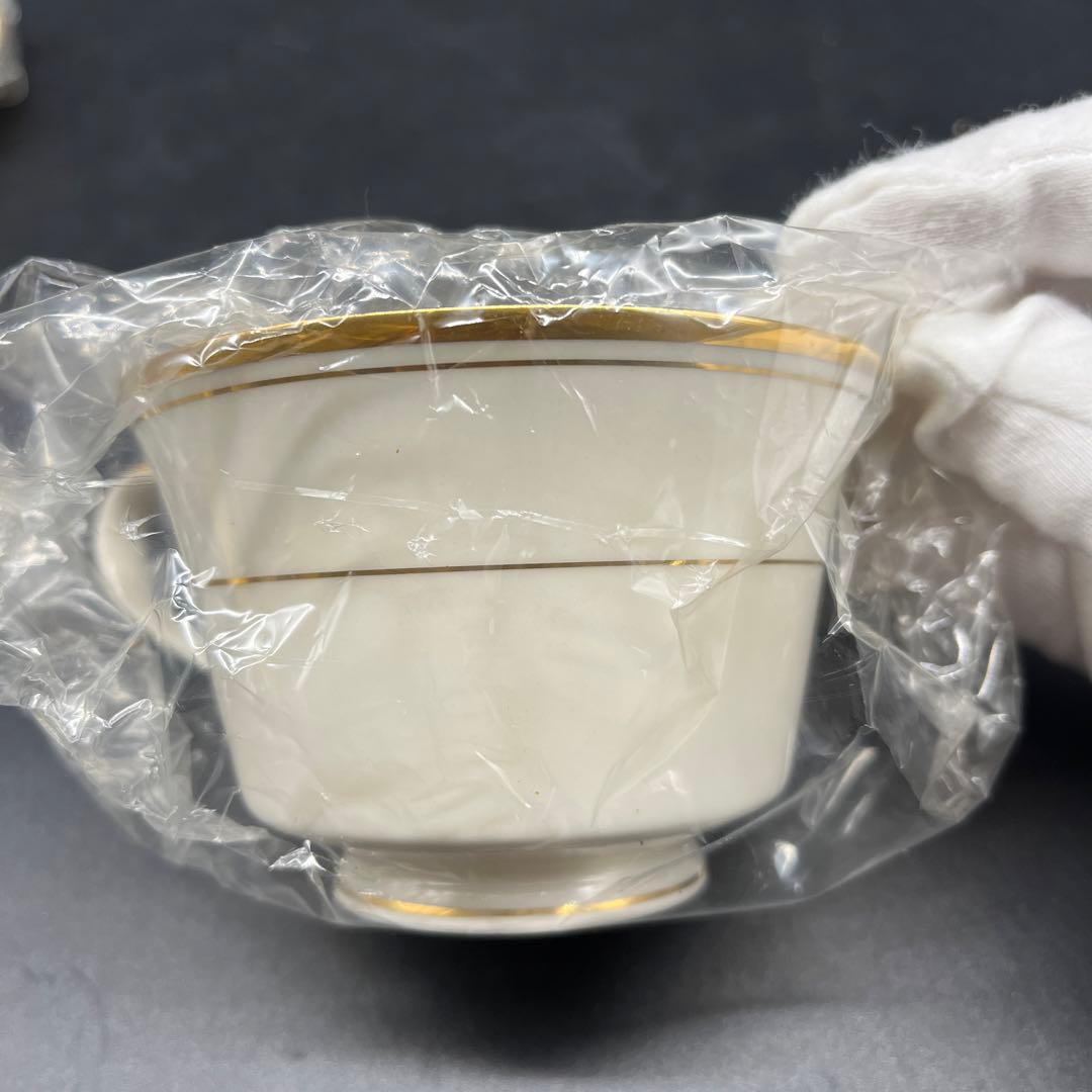 ⭐新品 未使用品⭐古いNoritake 希少アイボリーチャイナ 6客セット