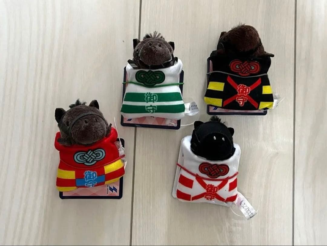 サラブレッドコレクション お守りマスコット3 コンプリート - メルカリ