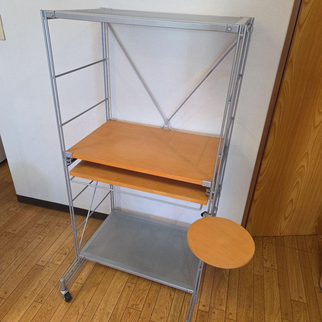 無印良品 ステンレスユニット PCシェルフ