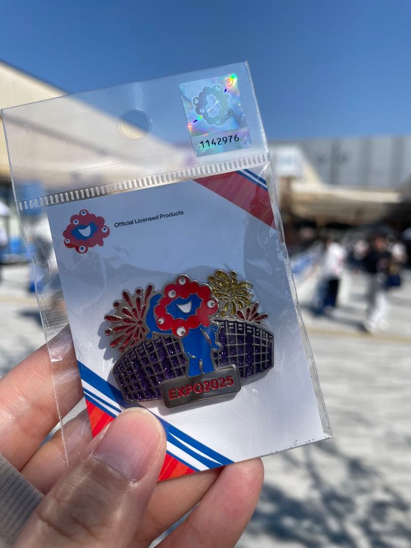 大阪関西万博 会場限定 ミャクミャク 大屋根リング ピンバッジ 万博