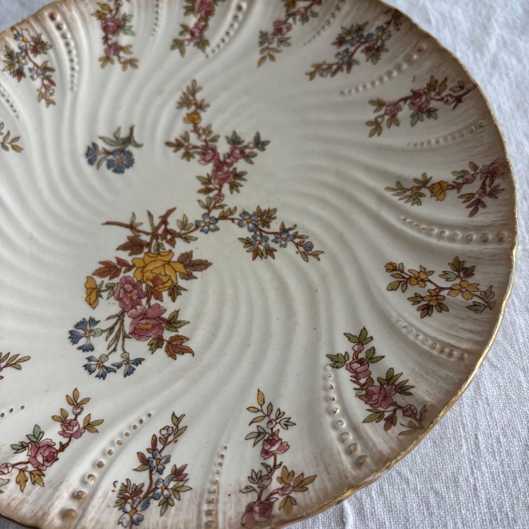 フランスアンティーク サルグミンヌ Louis XVプレート2枚セット