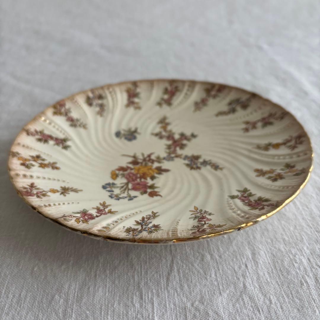 フランスアンティーク サルグミンヌ Louis XVプレート2枚セット