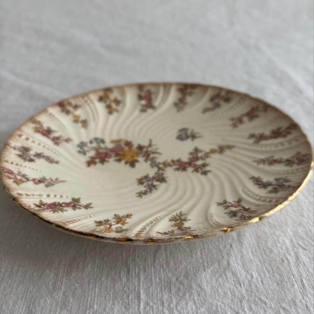 フランスアンティーク サルグミンヌ Louis XVプレート2枚セット