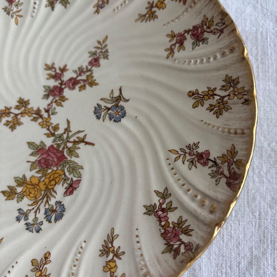 フランスアンティーク サルグミンヌ Louis XVプレート2枚セット