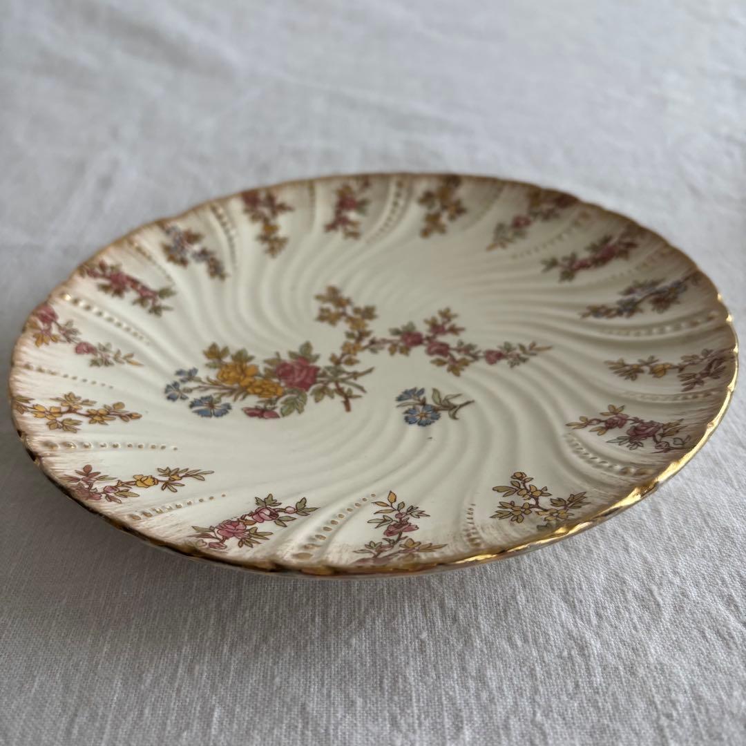 フランスアンティーク サルグミンヌ Louis XVプレート2枚セット