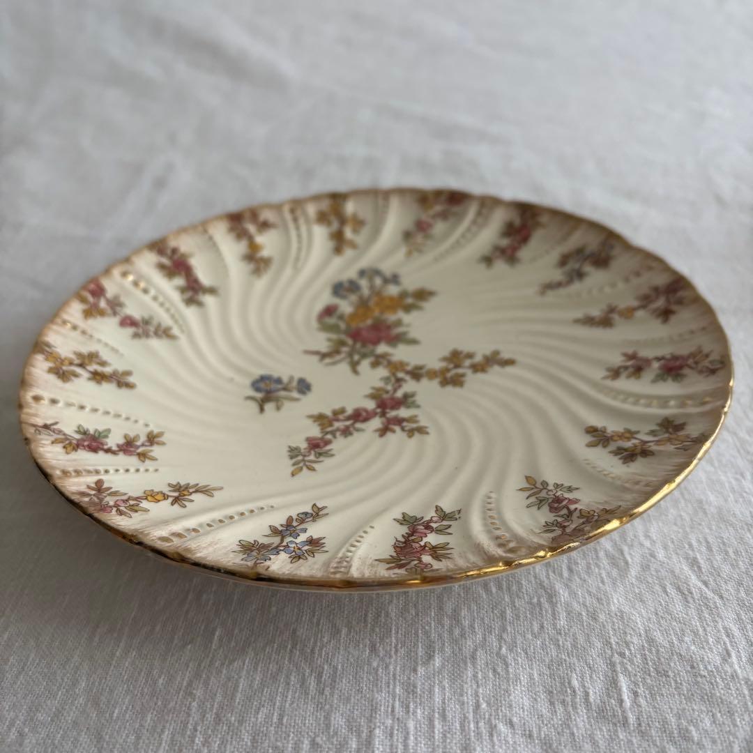 フランスアンティーク サルグミンヌ Louis XVプレート2枚セット