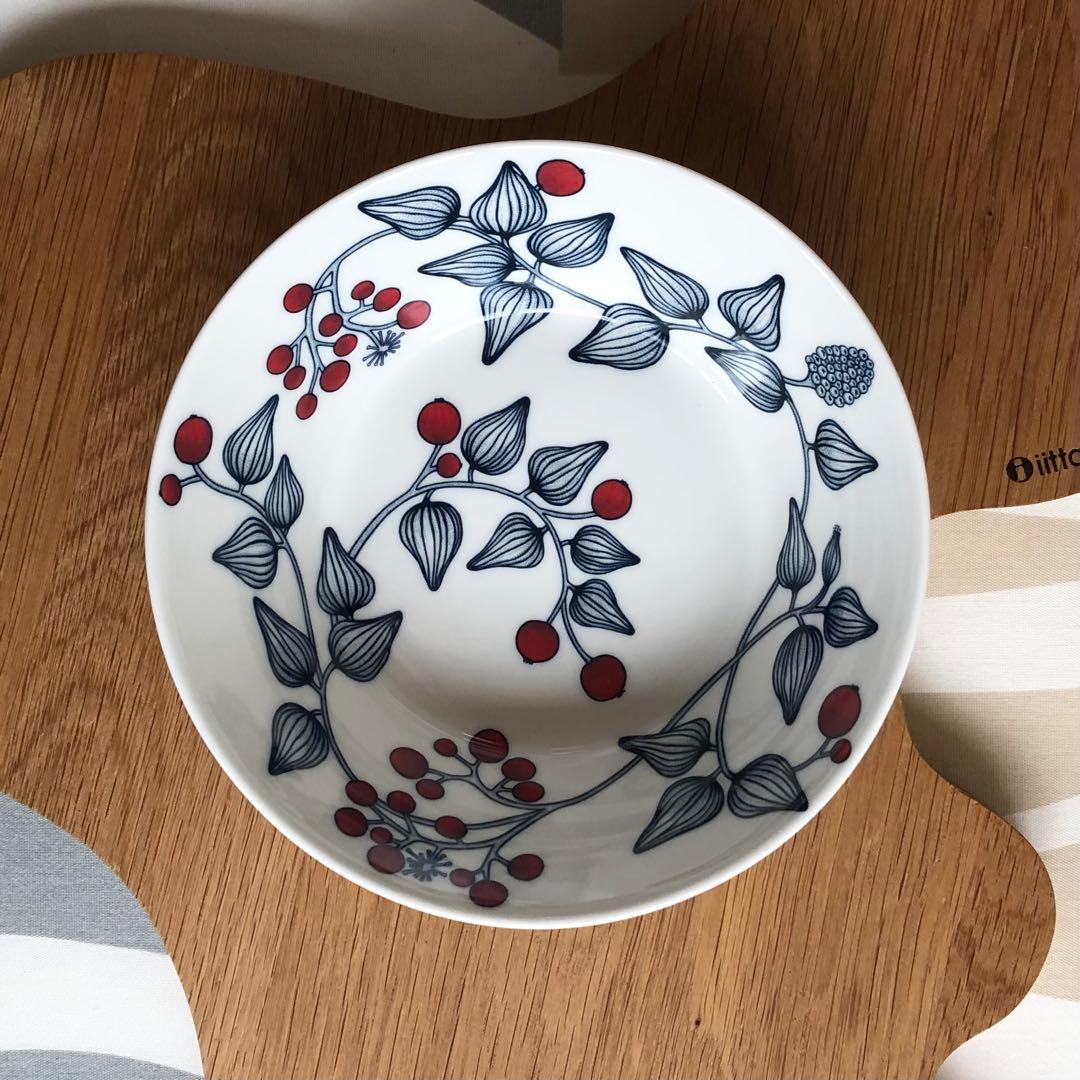 新品 2個 ARABIA Runo ルノ フロストベリー ボウル 17cm