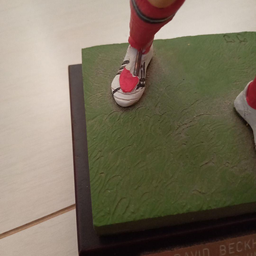 貴重!デビッド・ベッカム☆イングランド代表立体フィギュア☆7番