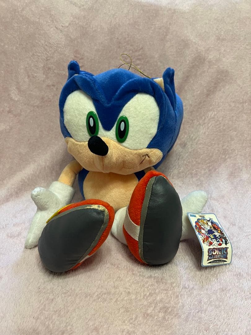 1999年 セガ ソニックアドベンチャー ソニック ぬいぐるみ - メルカリ
