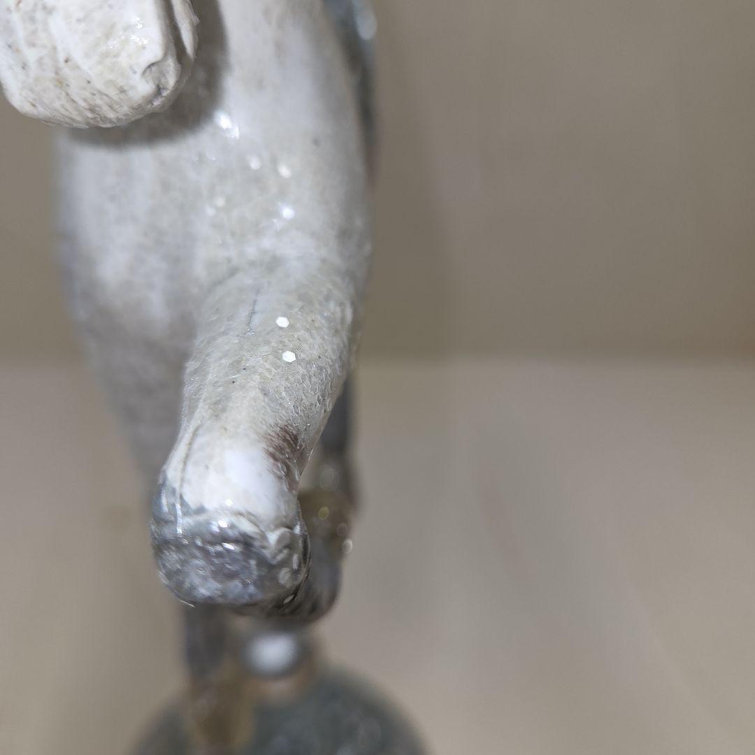 アンティーク調ユニコーンの装飾置物