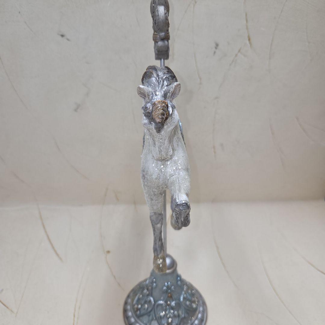 アンティーク調ユニコーンの装飾置物