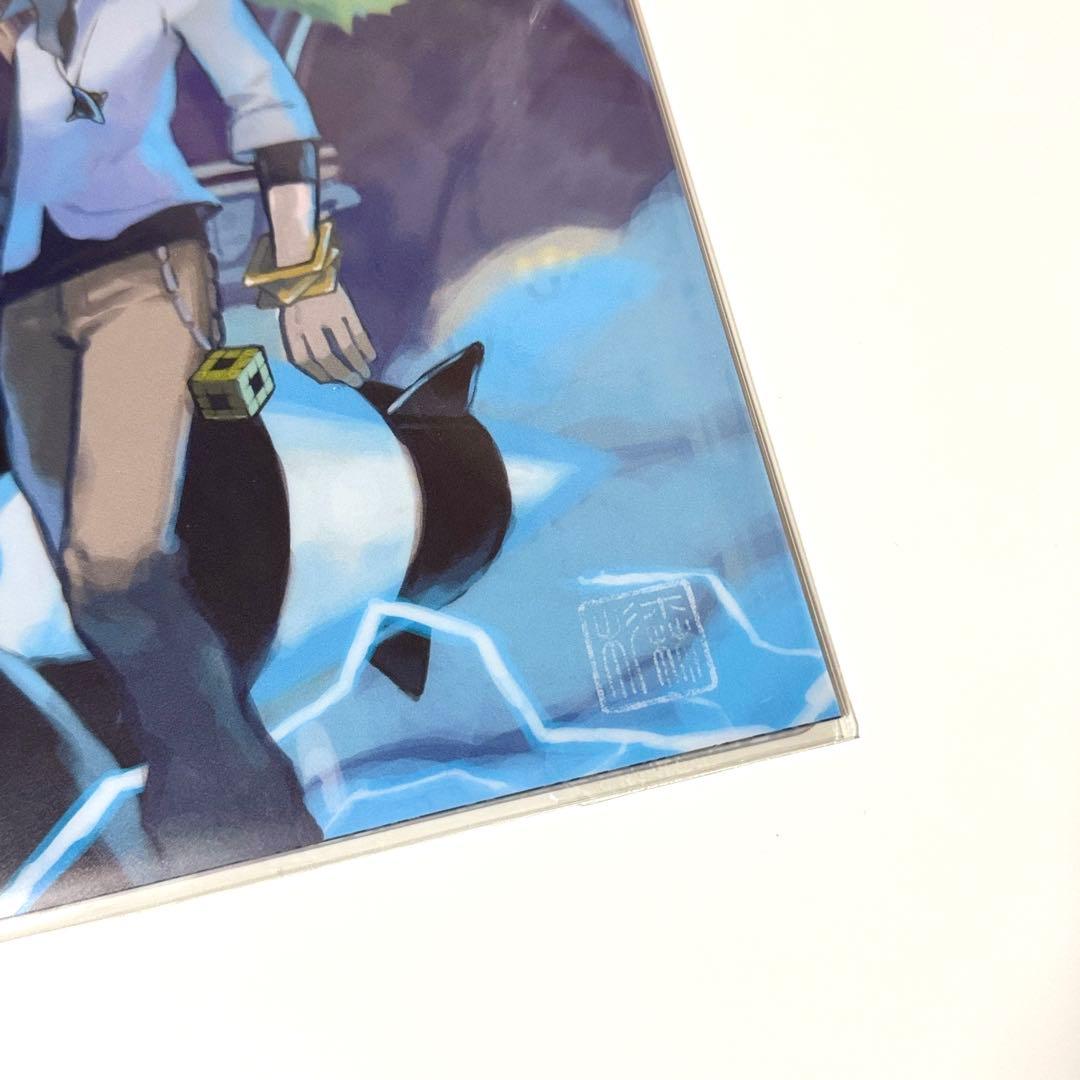 【匿名配送】ポケモン N ゼクロム レシラム クリアファイル 2枚セット