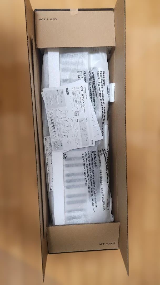 CASIO CT-S200WE（ホワイト）