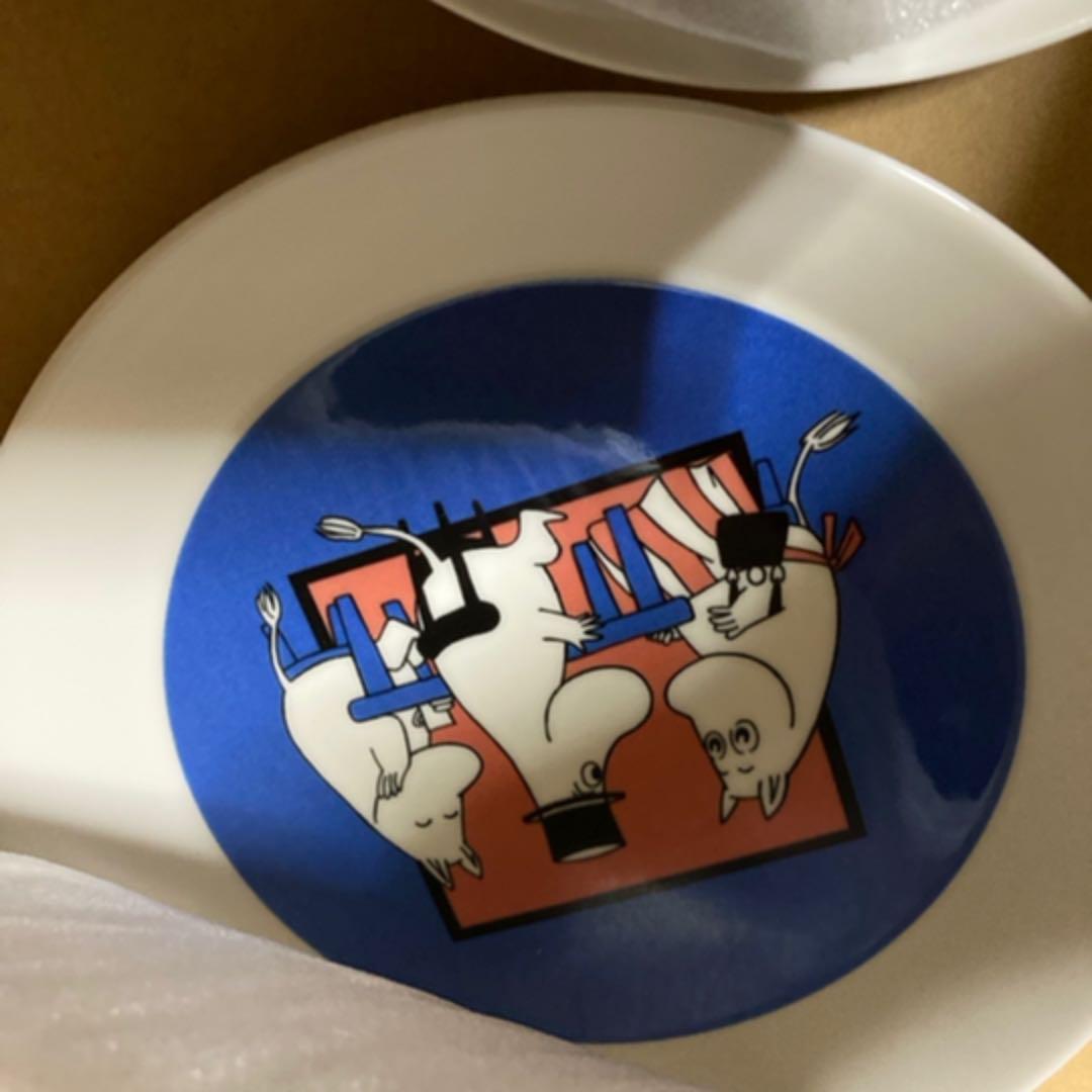 新品　アラビア　レア　廃盤　ムーミン　スニフ　モラン　ミムラ　プレート　4枚