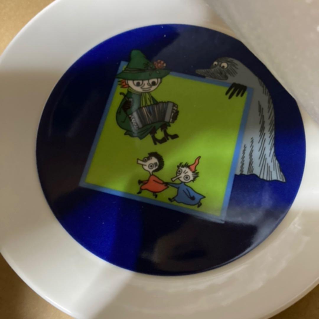 新品　アラビア　レア　廃盤　ムーミン　スニフ　モラン　ミムラ　プレート　4枚