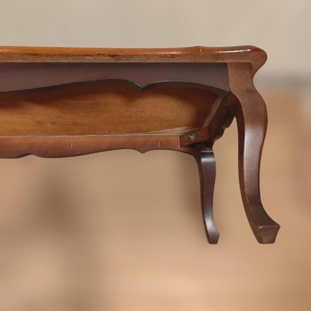 優雅な猫脚 センターテーブル エレガント クラシック ロココ調 ローテーブル