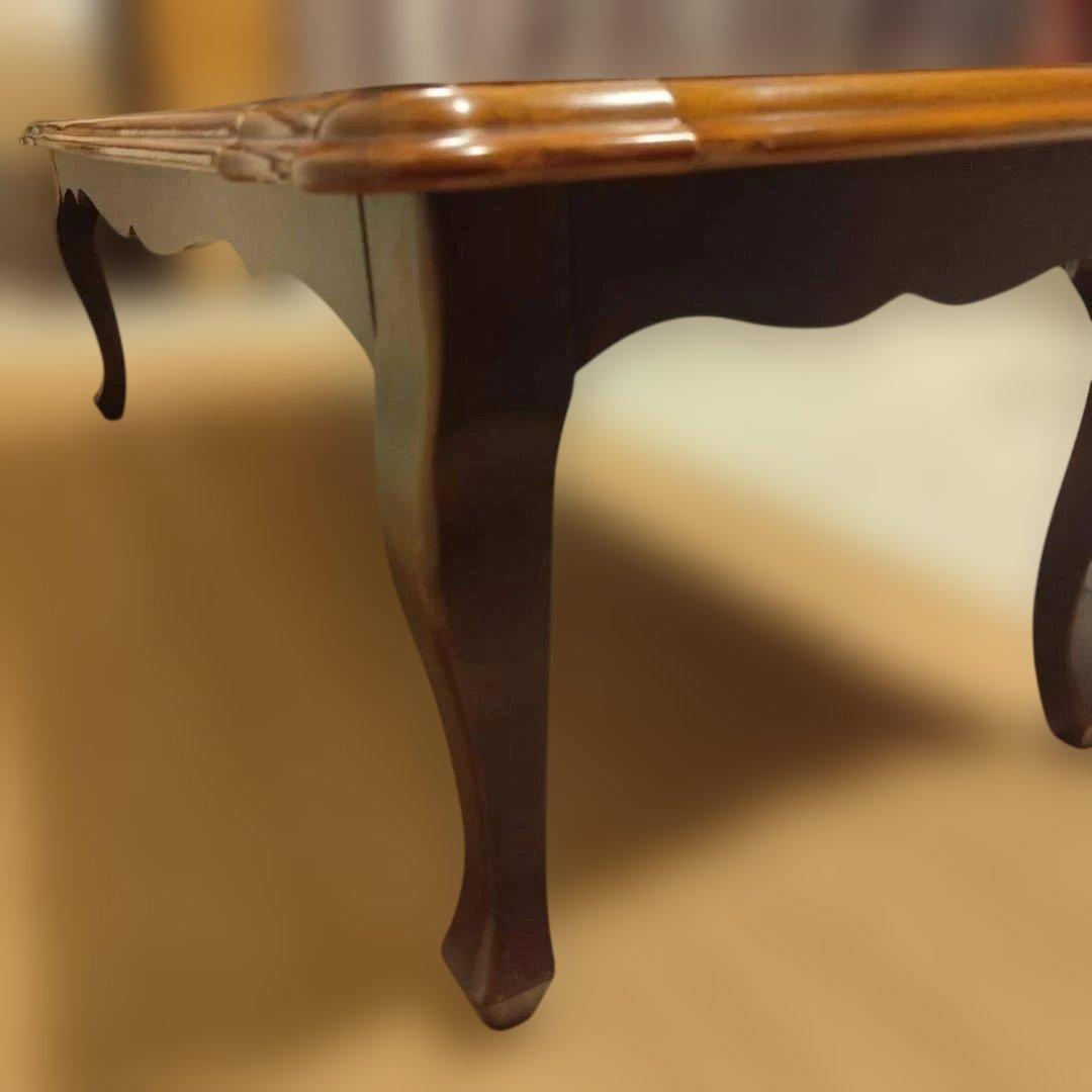 優雅な猫脚 センターテーブル エレガント クラシック ロココ調 ローテーブル