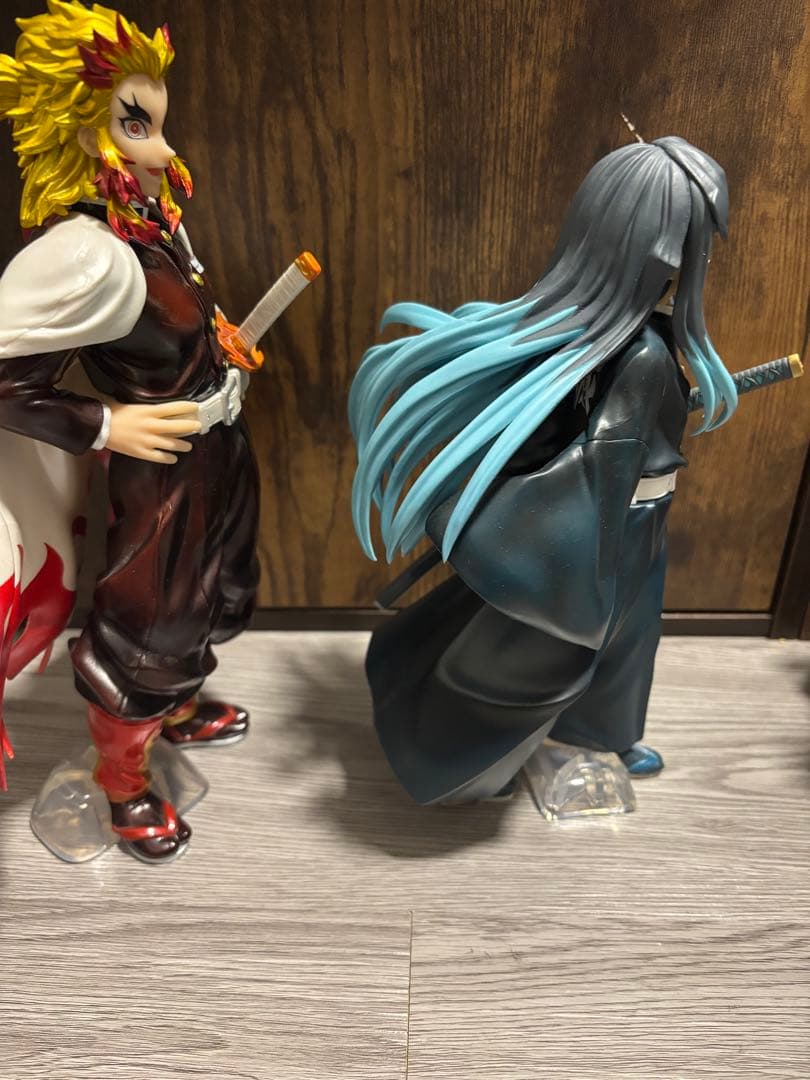 鬼滅の刃一番くじ時透無一郎 煉獄杏寿郎フィギュアまとめ売り箱無し