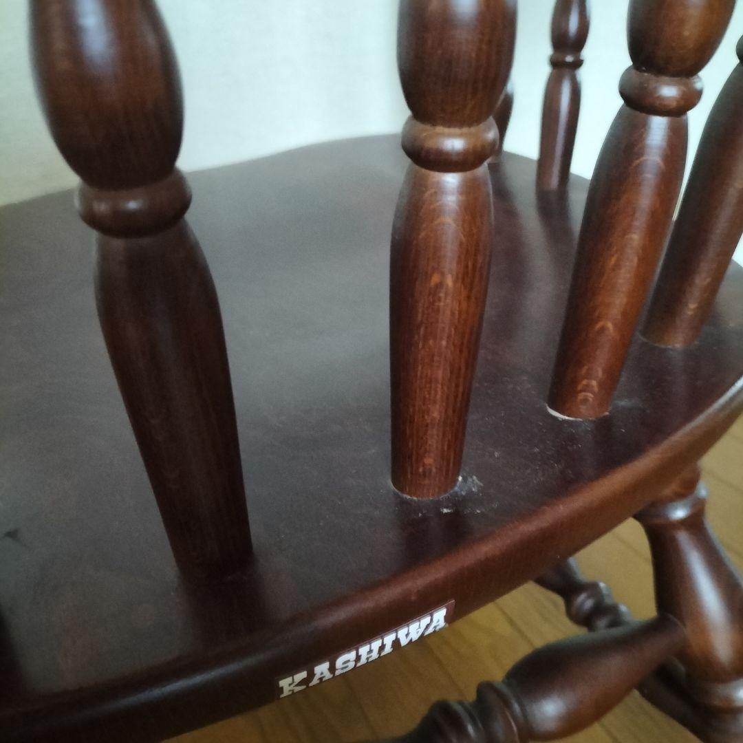 柏木工　アーム　ウインザーチェアー　椅子　ダイニング　チェア