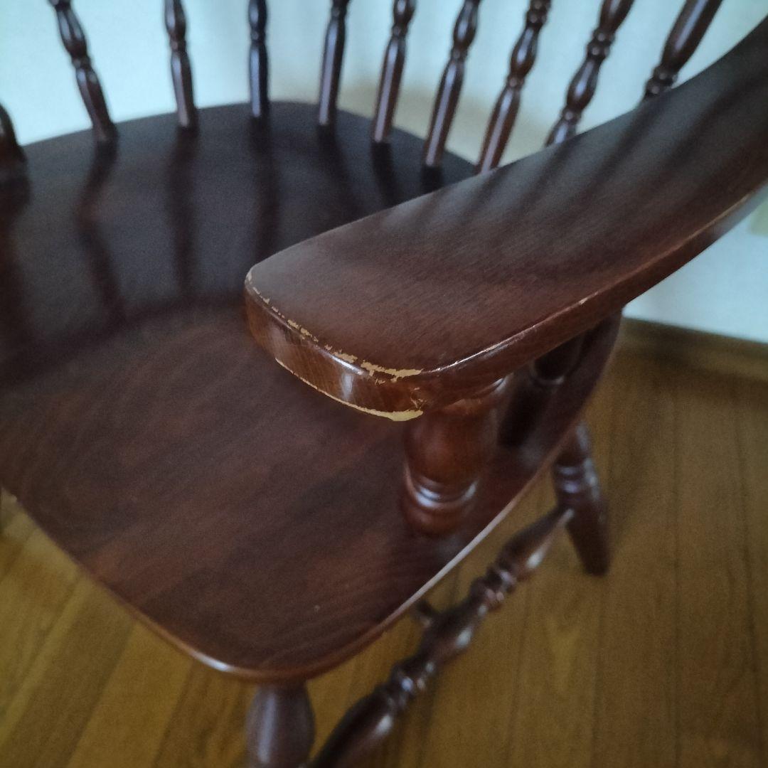 柏木工　アーム　ウインザーチェアー　椅子　ダイニング　チェア