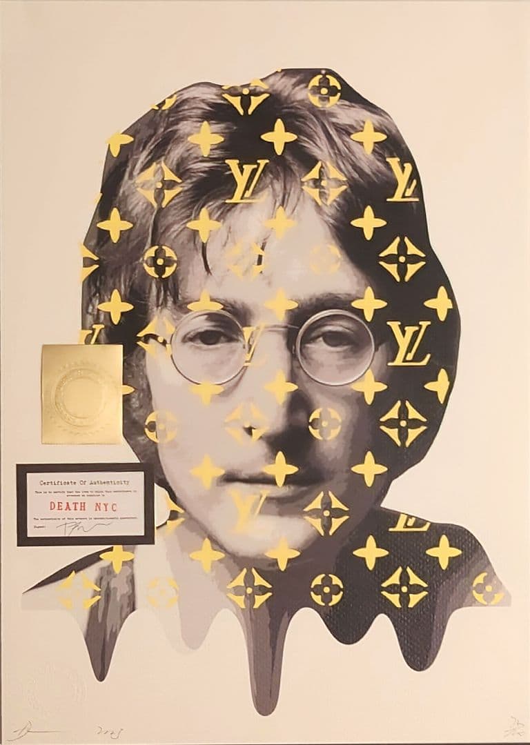 《限定100枚》DEATH NYC ポスター ジョン・レノン