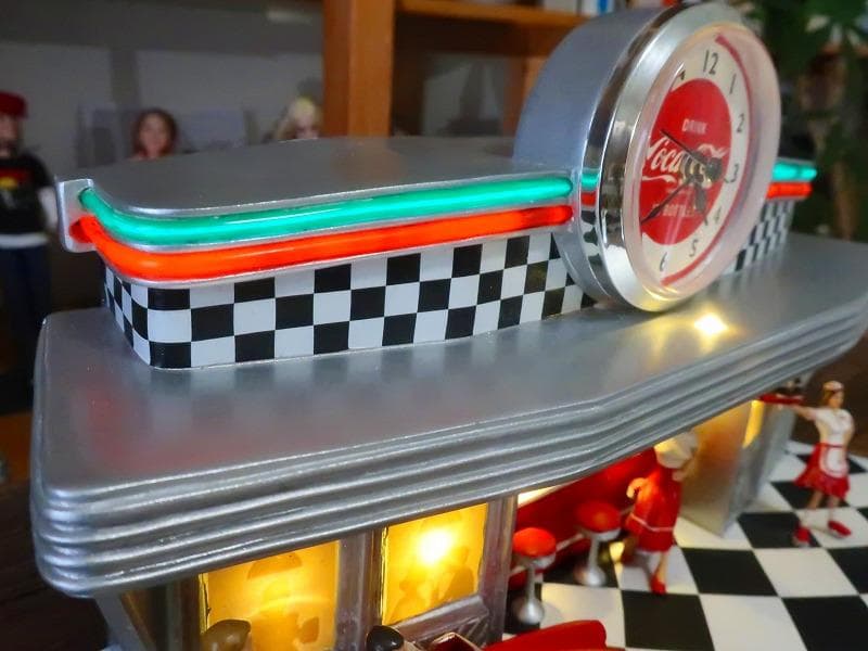 爆レア★絶版 コカコーラ 50s アメリカンダイナー クロック アメグラ
