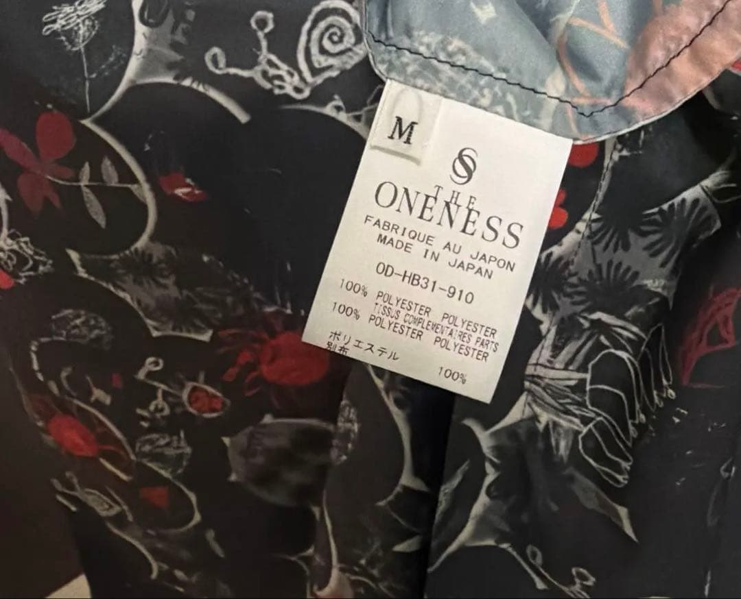 THE ONENESS ブラックEDEN フレアシャツ タグ付き - メルカリ
