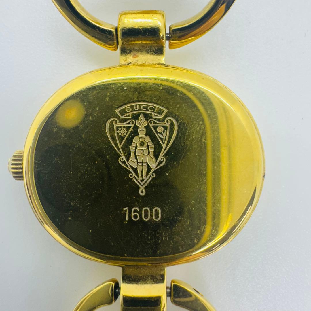 ✨GUCCI✨グッチ✨ホワイト文字盤✨1600✨クォーツ✨腕時計✨