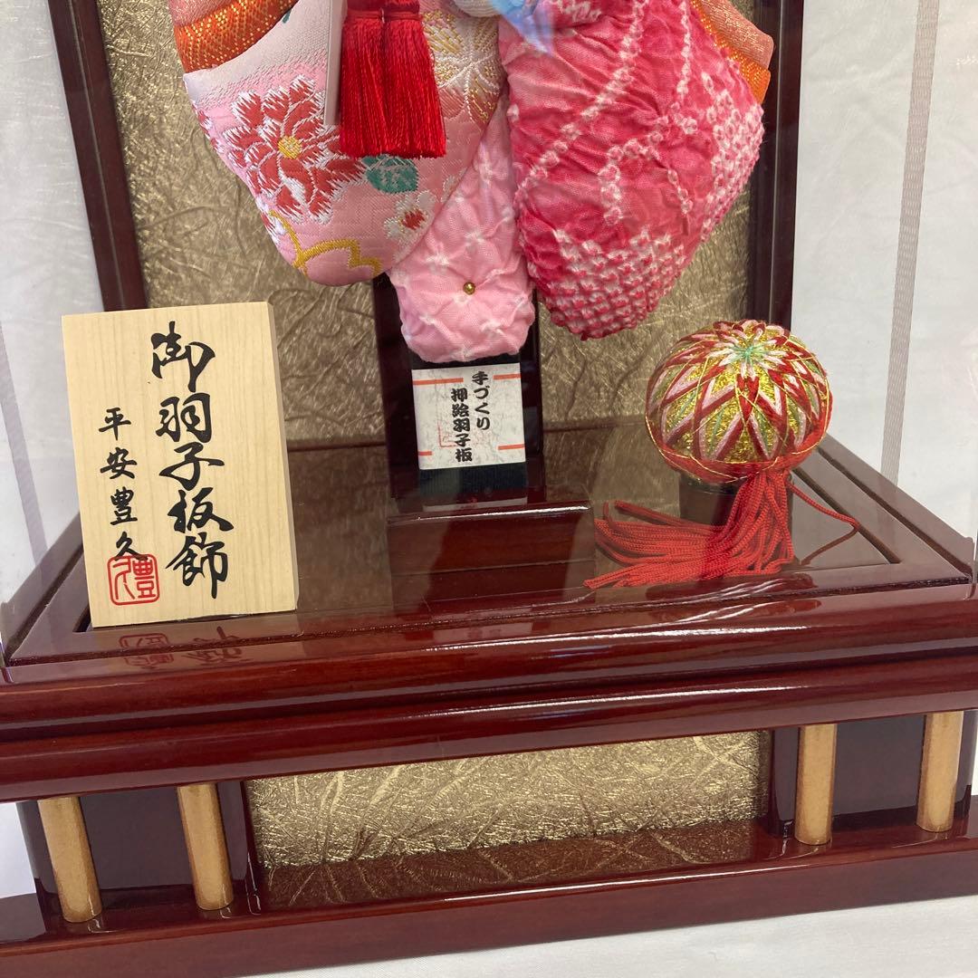 アクリル羽子板飾り